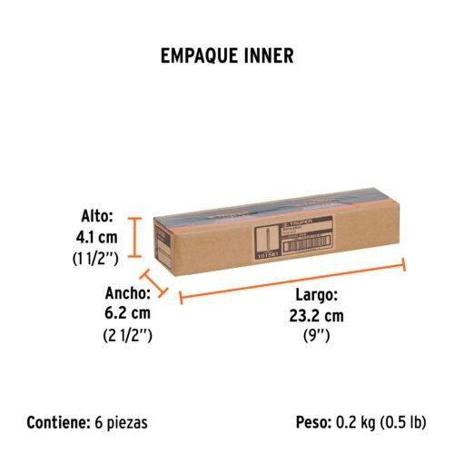 101581 - Broca piloto de 1/4" para brocasierras diamante, Truper