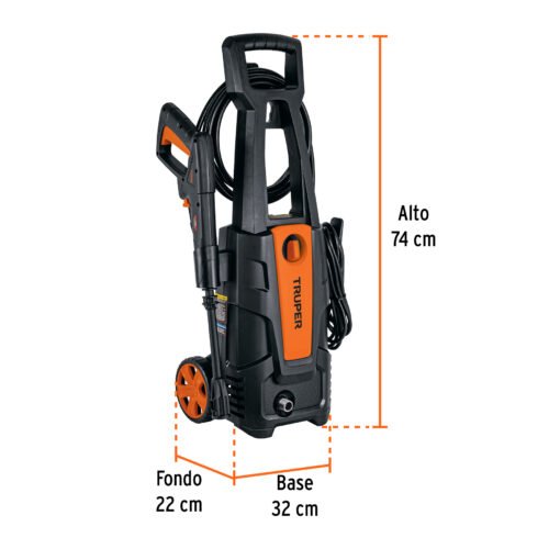 101594 - Hidrolavadora eléctrica 1800 PSI, Truper