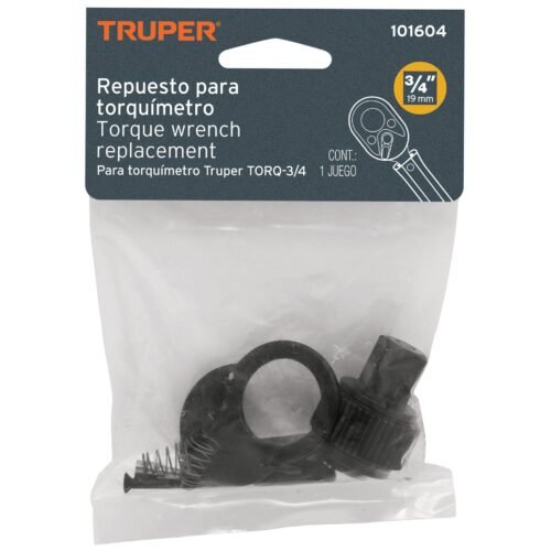 101604 - Repuestos para mango tipo torquímetro de 3/4", Truper