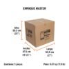 101608 - Espejo convexo de 45 cm, Truper