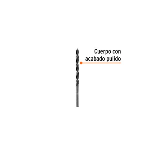 101626.1 101626 - Broca con punta centradora para madera 1/8", TRUPER