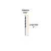 101627.2 101627 - Broca con punta centradora para madera 5/32", TRUPER