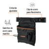 101665 - Porta herramientas de poliéster, 5 compartimentos, Truper