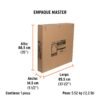 101680 - Espejo convexo de 80 cm, Truper