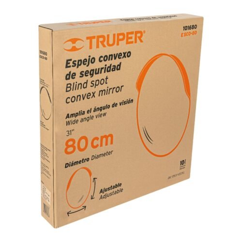 101680 - Espejo convexo de 80 cm, Truper