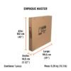 101681 - Espejo convexo de 100 cm, Truper