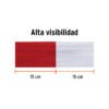 101683 - Rollo de 9 m x 2" de cinta reflejante de PVC, Truper