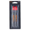 101687 - Blíster con 2 crayones de 12 cm industriales rojos, Truper
