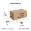 101736 - Malacate soldable para banda de 4" ancho, Truper