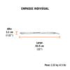101738 - Maneral de acero de 31"para malacate, Truper