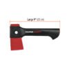 101769 - Hacha cazadora 1 lb mango de nylon de 9", Truper Velocity