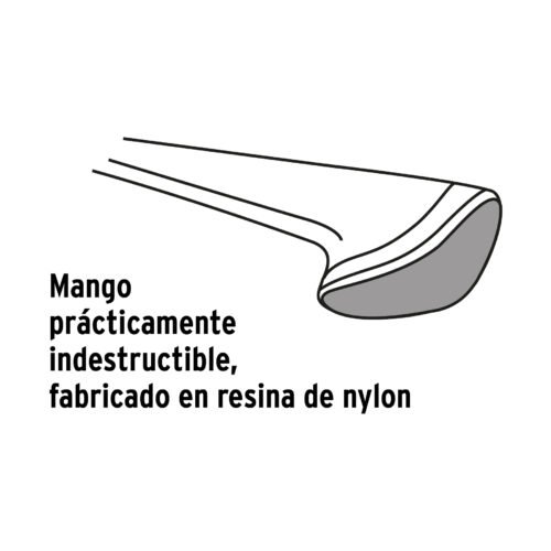 101769 - Hacha cazadora 1 lb mango de nylon de 9", Truper Velocity