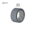 101773 - Rollo de 5 m cinta antiderrapante 50mm gris p/áreas húmedas