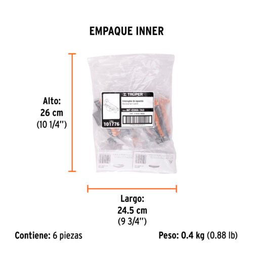 101776 - Interruptor de repuesto para ESMA-7A3, Truper