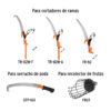 101779 - Extensión de bambú de 4 m, diámetro 35 mm, TRUPER