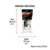 101791 - Lentes transp antiempaño c/marco de espuma y correa, Expert