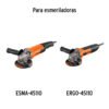 101800.1 101800 - Bolsa con 2 carbones de repuesto para ESM-45110, TRUPER
