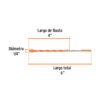101806 - Broca multimaterial 1/4 x 6", Truper
