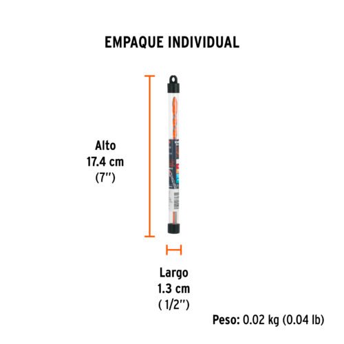 101806 - Broca multimaterial 1/4 x 6", Truper
