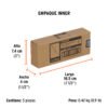 101809 - Broca multimaterial 1/2 x 6", Truper