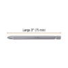 101812.1 101812 - Estuche con 5 puntas de cruz PH2 largo 4", Truper Expert