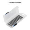 101812.2 101812 - Estuche con 5 puntas de cruz PH2 largo 4", Truper Expert