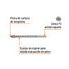 101828 - Broca para vidrio y azulejo 5/16", Truper Expert