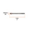101829 - Broca para vidrio y azulejo 3/8", Truper Expert