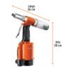 101896 - Remachadora neumática 3/16", Truper