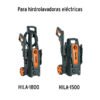 101898 - Juego de 2 lanzas ajustables para HILA-1500/1800, Truper