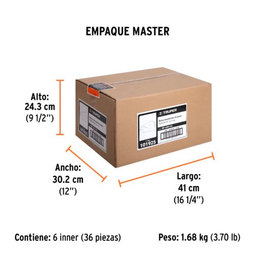 101925 - Bolsa para polvo para LIRO-5A, Truper