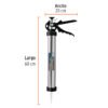 101931.2 101931 - Pistola calafateadora para salchicha de 600 ml, TRUPER