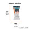 101934 - Lentes de seguridad transparentes con antiempaño, Ultralite