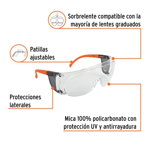 101954.1 101954 - Sobrelente de seguridad claros con antiempaño, Truper Expert