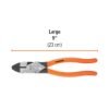 101963.2 101963 - Pinza para electricista 9" c/ponchador de terminales, Expert