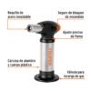 101968 - Mechero recargable para flamear alimentos de 64ml, TRUPER
