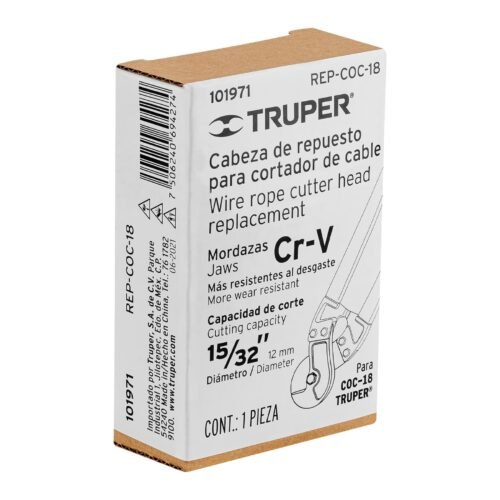 101971 - Cabeza de repuesto para cortador de cable COC-18, Truper