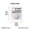101984.3 101984 - Bolsa con 2 carbones de repuesto para RPLUS-6NX, TRUPER