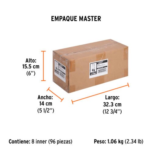 101985.4 101985 - Bolsa con 2 carbones de repuesto para RPLUS-4NX, TRUPER