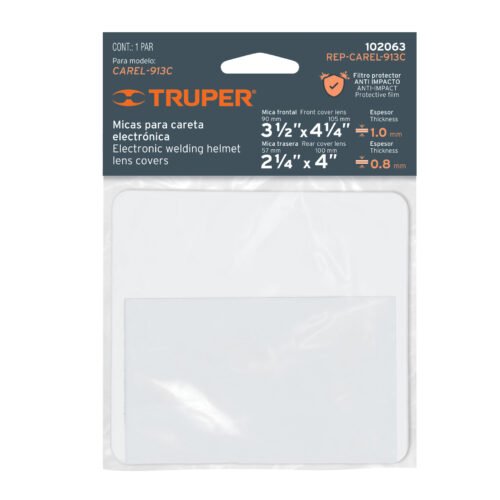 102063 - Bolsa c/2 micas para careta CAREL-913C, TRUPER