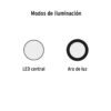 102150 - Linterna de minero LED 80 lm, recargable, TRUPER