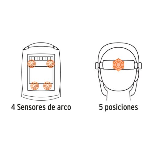 102228.2 102228 - Careta electrónica p/soldar,profesional,sombra 9 a 13,TRUPER