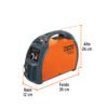 102236.5 102236 - Soldadora inversora 130A, 127V, TRUPER