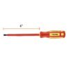 102243 - Desarmador dieléctrico plano 1/4" x 6", Truper