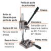 102272 - Soporte vertical para taladro 3/8"-1/2", Truper