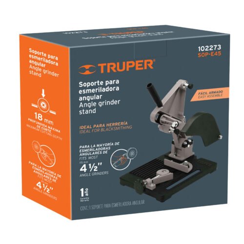 102273 - Soporte para esmeriladora angular de 4 1/2", Truper