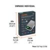 102317 - Báscula electrónica de precisión, recargable, 3 kg, Truper