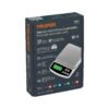 102317 - Báscula electrónica de precisión, recargable, 3 kg, Truper