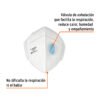 102336 - Respirador plegable N95 con válvula para partículas, Truper