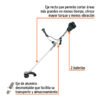 102338 - Desbrozadora inalámbrica 40V, sin carbones, TRUPER MAX